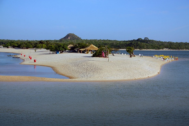 Alter do Chão, em Belém, na região amazônica